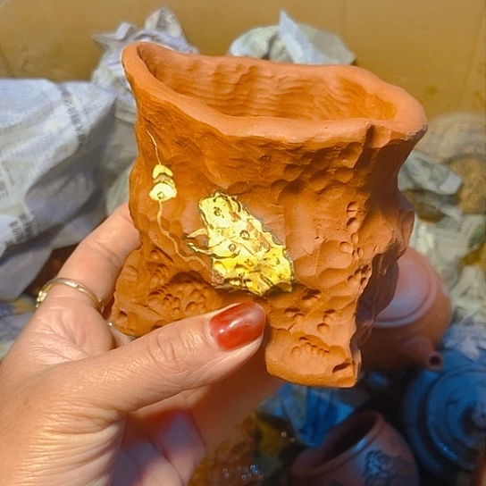 全手工，半手工制作宜兴紫砂壶