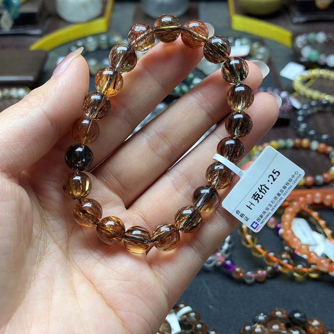 水晶未镶嵌手链手链