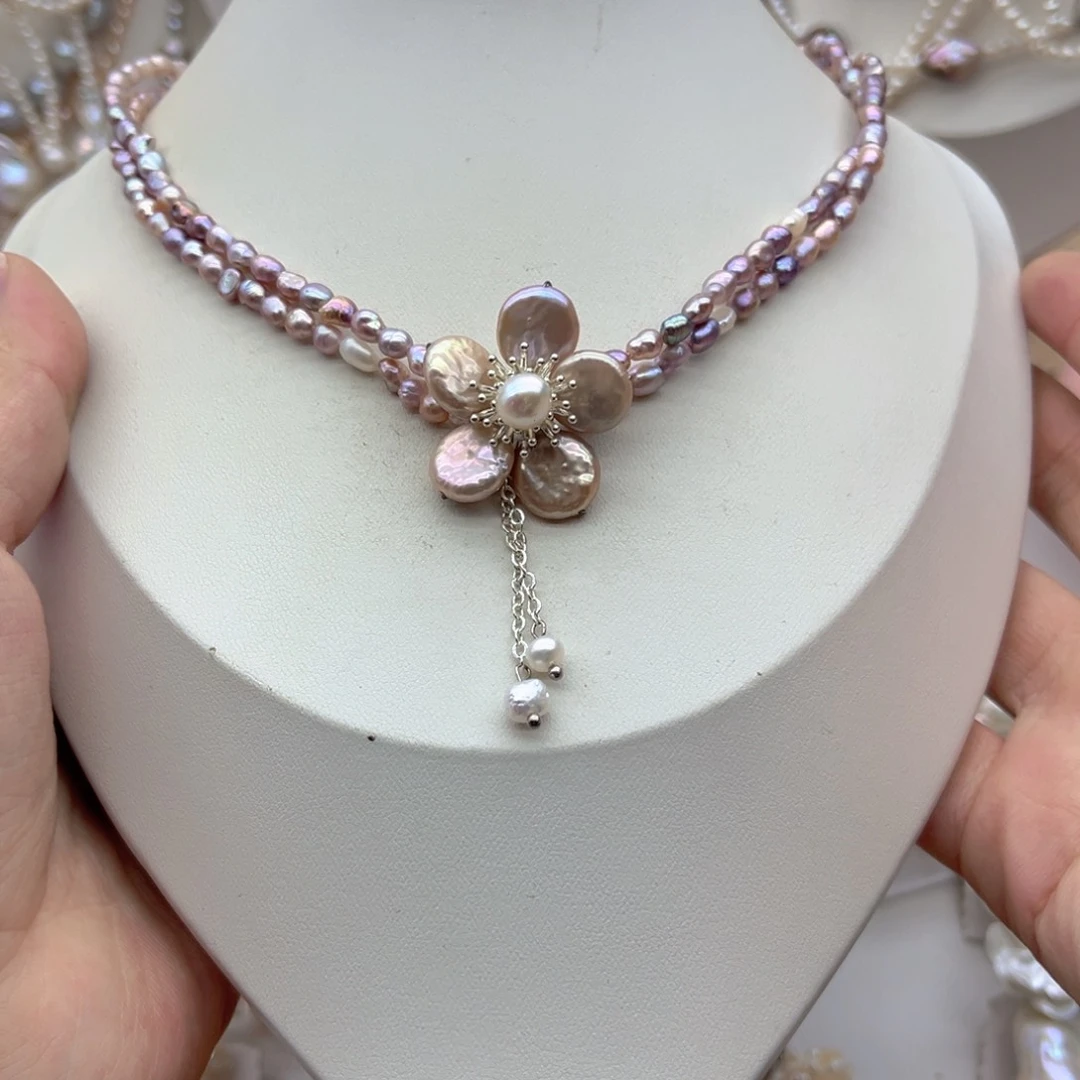 未镶嵌淡水珍珠颈饰