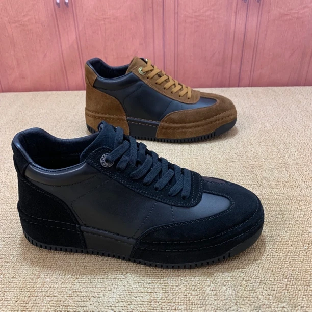 【加绒棉鞋】广州冬季新款纯皮男鞋！8131-18(19)