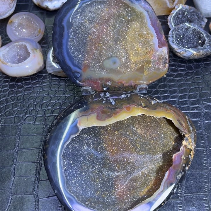 四季彩晶盆未镶嵌水晶