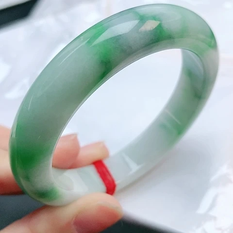 未镶嵌手镯翡翠52圈口881424