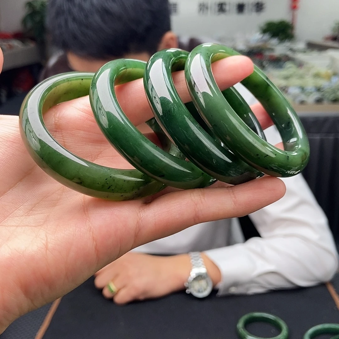 未镶嵌手镯和田玉56-59颜色多样性发拍一发一