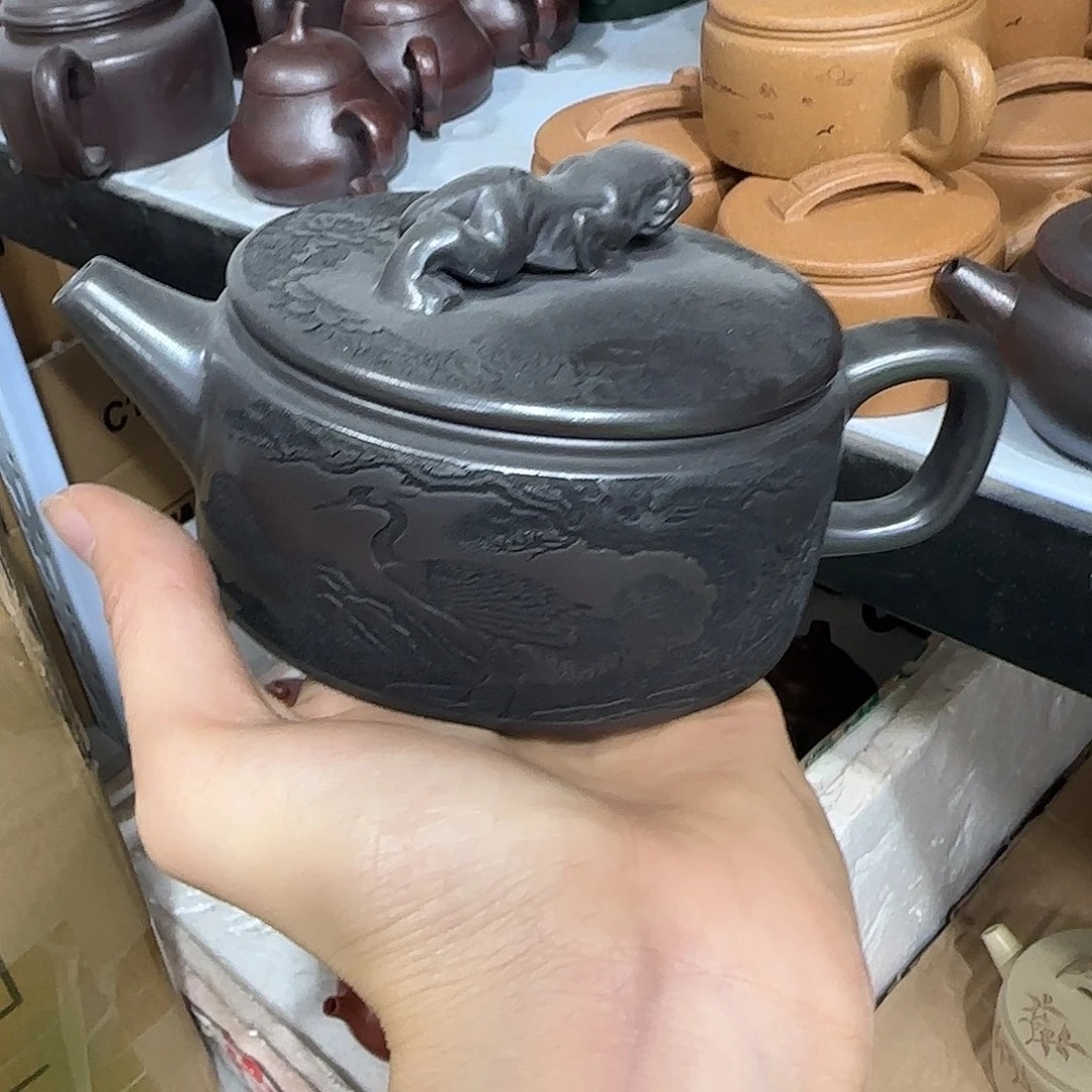 紫砂茶壶民间手艺人全手工制作