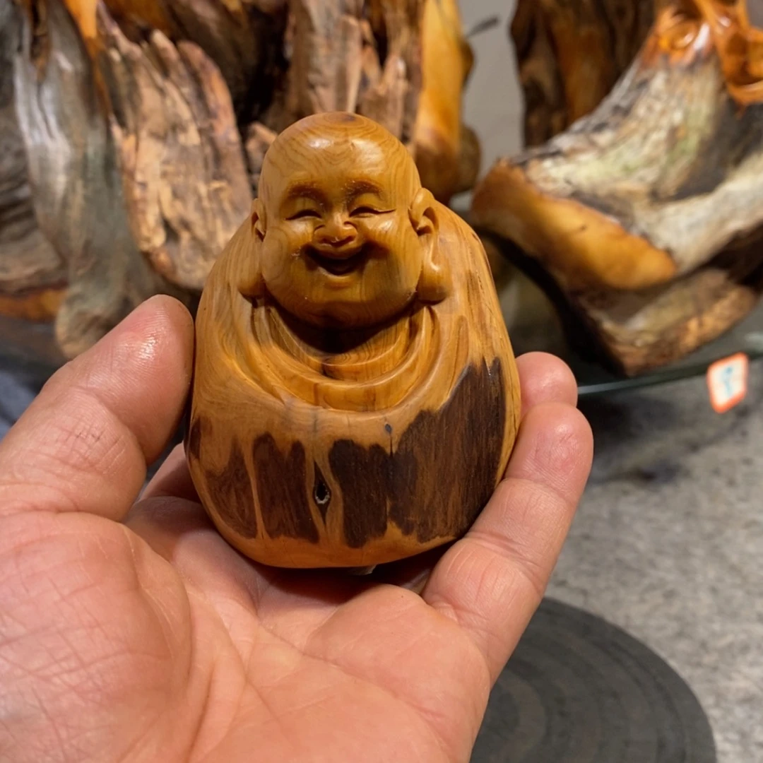 【闪购商品】柏木（崖柏）木雕工艺品摆件家居根雕艺术手把件