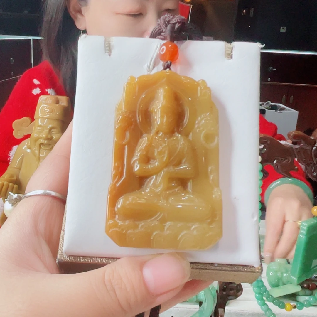 密玉（石英质玉）未镶嵌颈饰