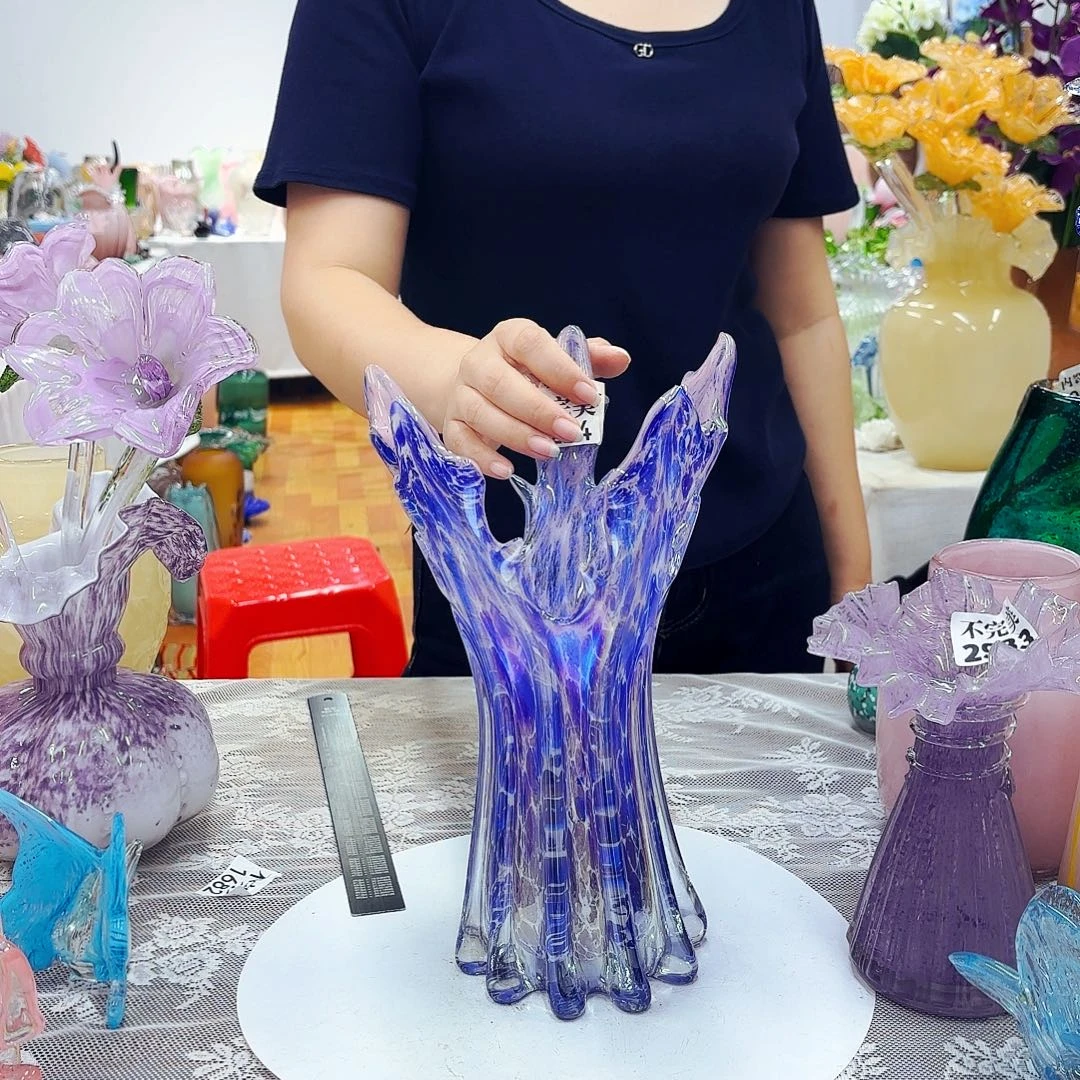 琉璃花瓶花器艺术品不完美