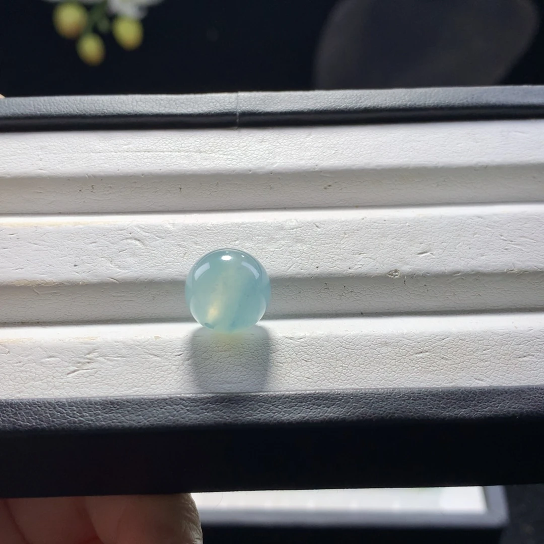 翡翠未镶嵌手串卡12星空蓝