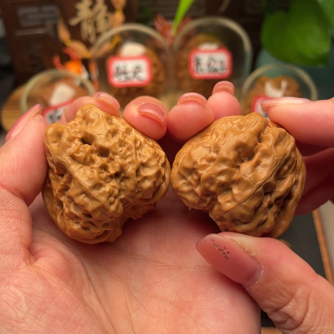 把件桃核41克延庆肌肉蛙39+