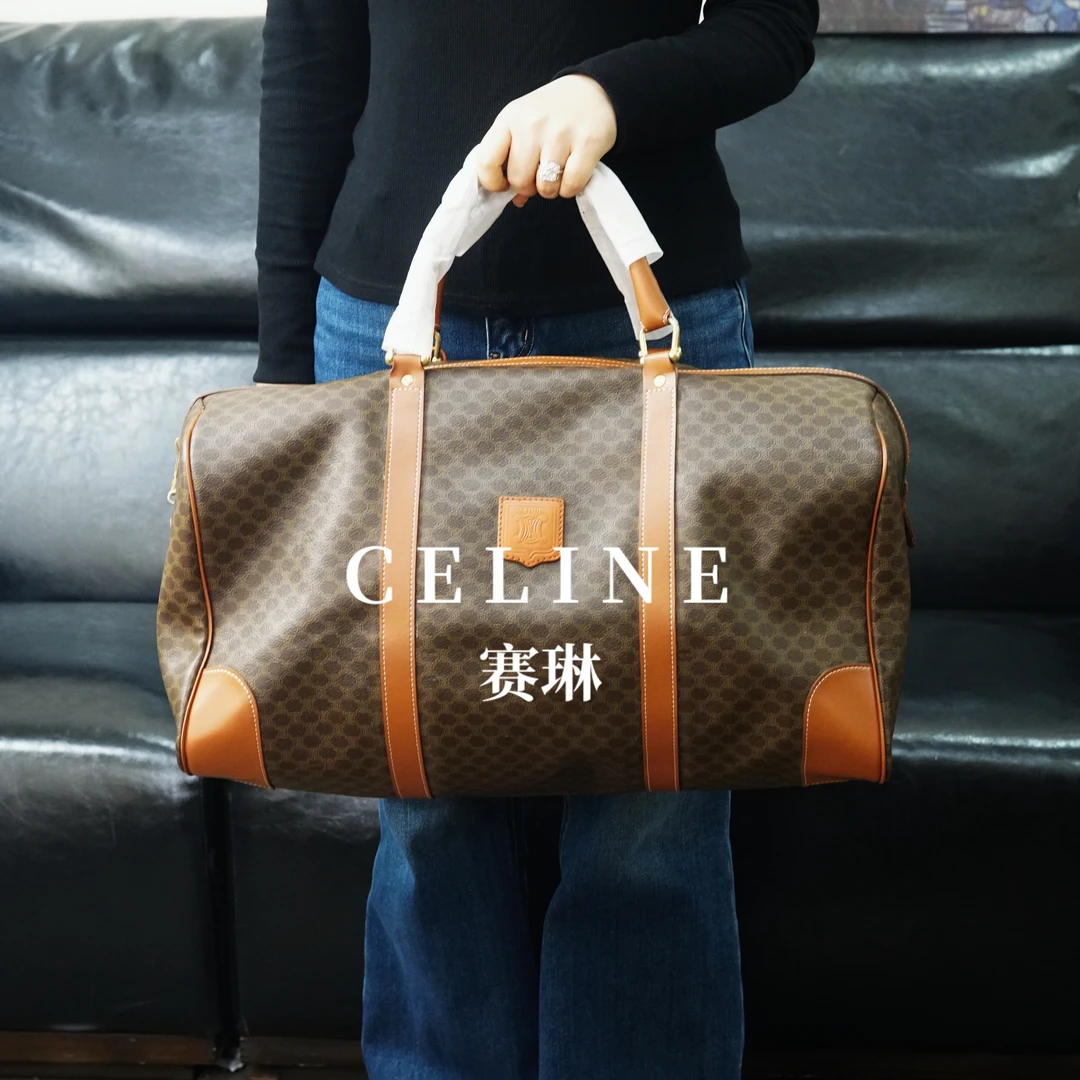 95新 Celine/思琳 老花单肩包/SY09721001/1001