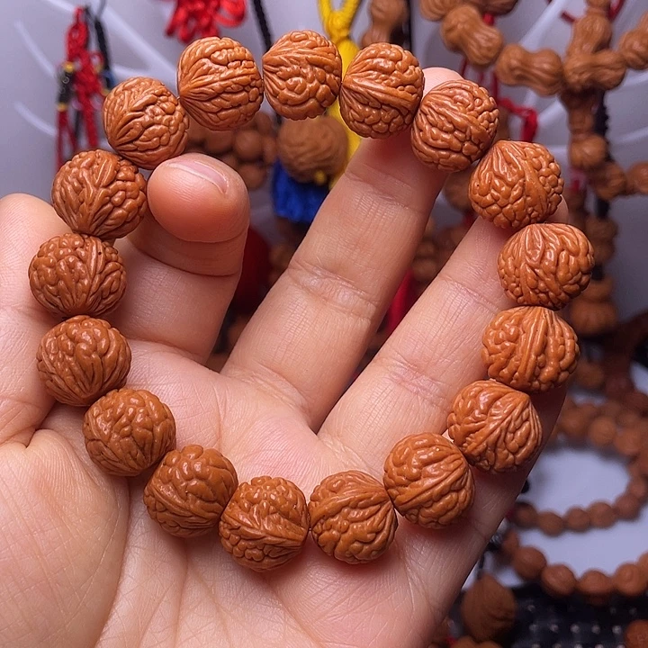 吊坠桃核龙纹桃枭