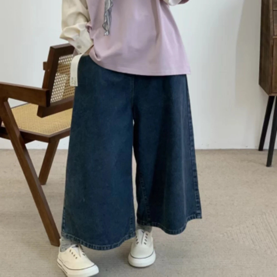 /大大/几布见川家/825093#松紧腰八分牛仔裤/❥❥❥❥❥❥❥❥❥❥❥❥❥❥❥❥❥❥❥