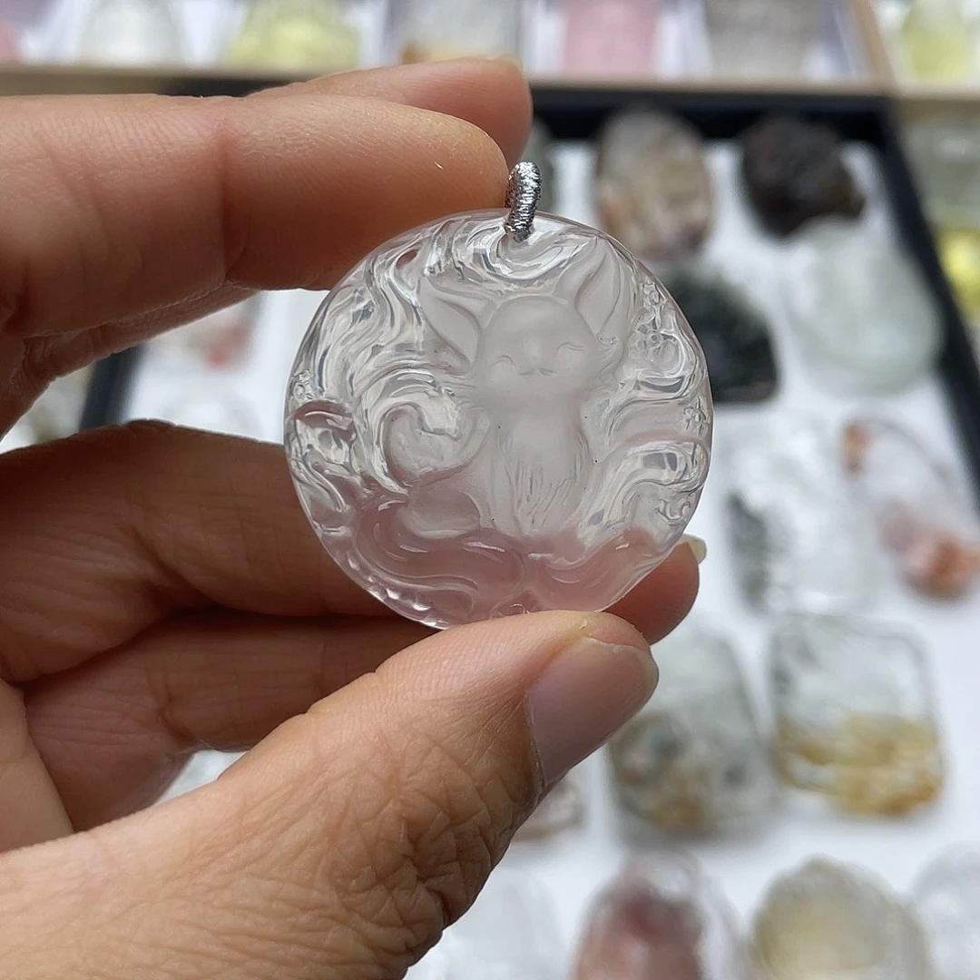 未镶嵌吊坠(不含链)水晶艺****8