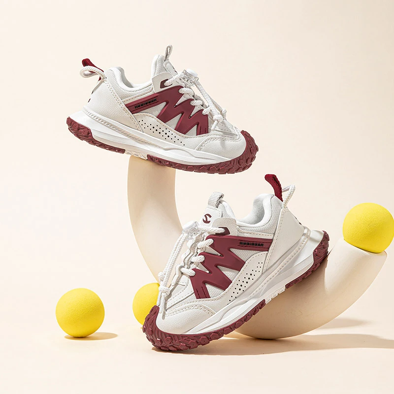 【哈比熊童鞋】新款潮款男童运动鞋休闲百搭防滑复古中大童户外鞋子