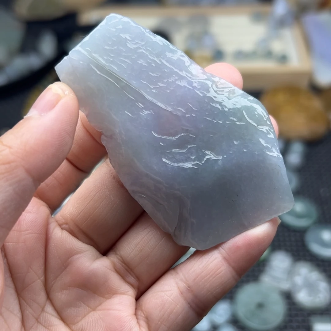 颈饰未镶嵌翡翠无事牌