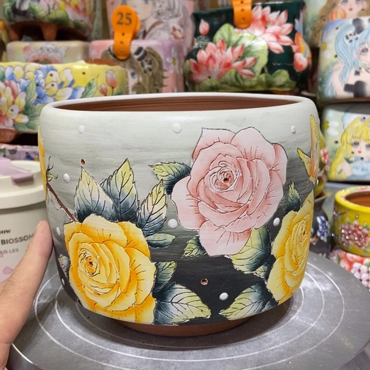 景德镇艺术手绘作品