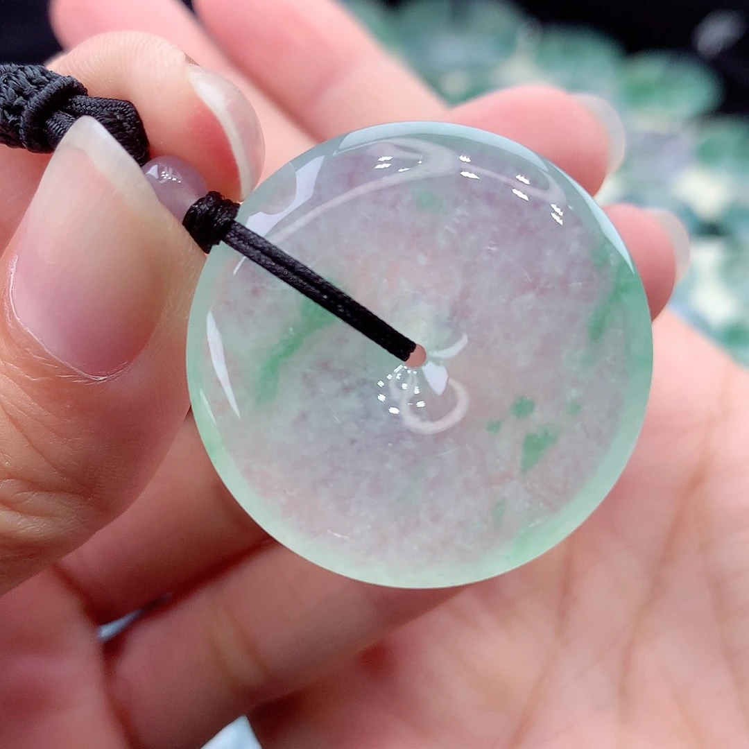 颈饰未镶嵌翡翠编号59尺寸31.5-6