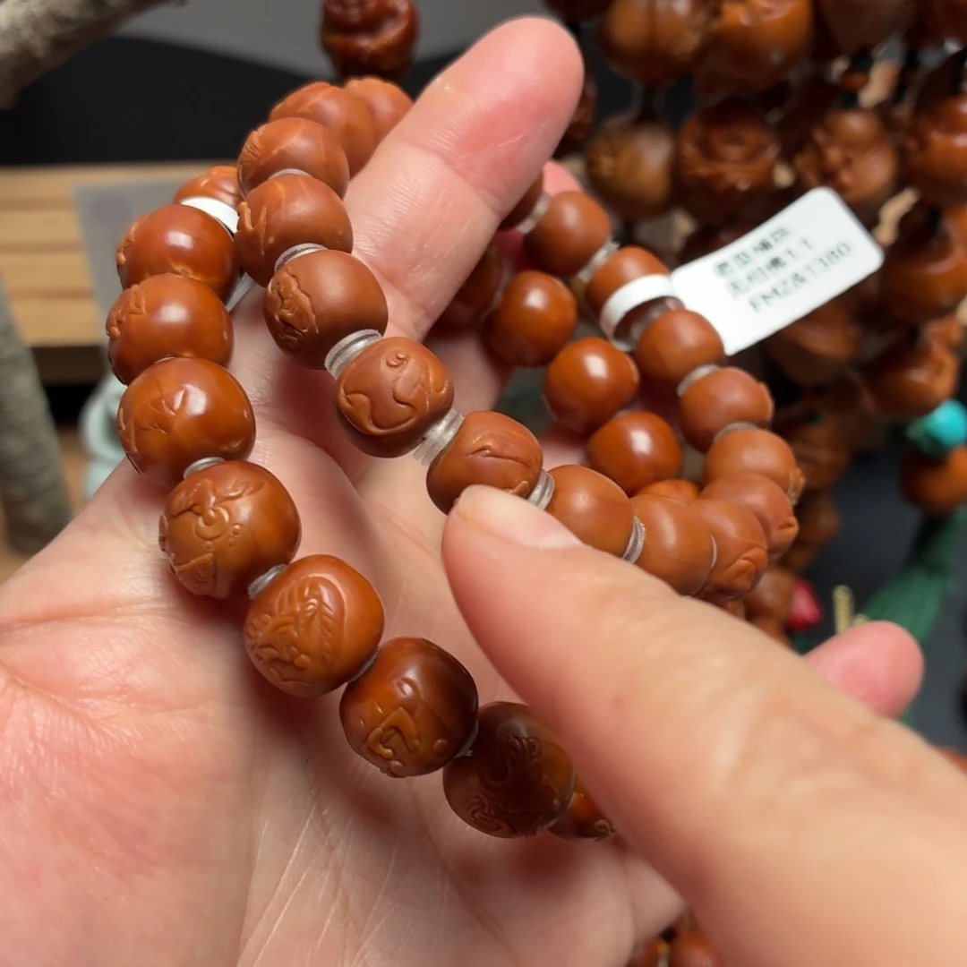 哇***扣手串/手链橄榄核橄榄