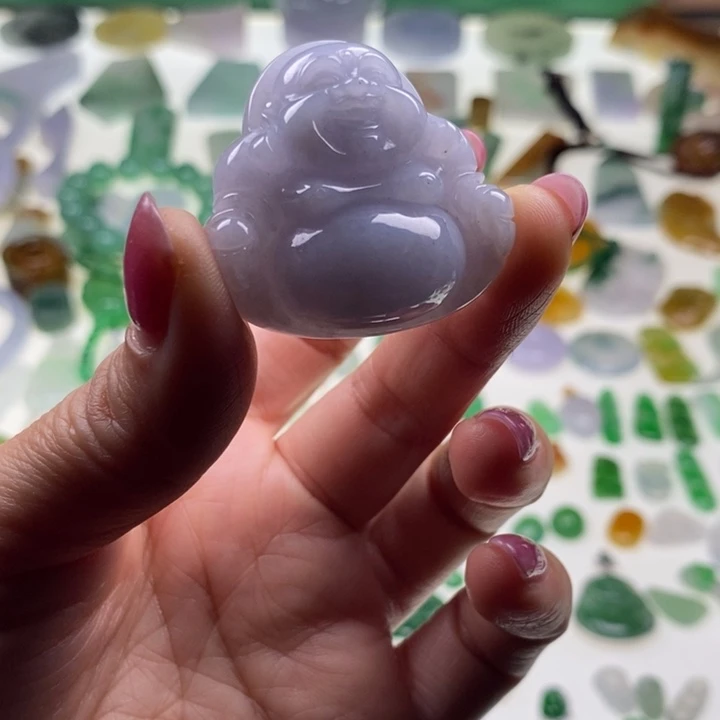 翡翠未镶嵌挂件天然翡翠
