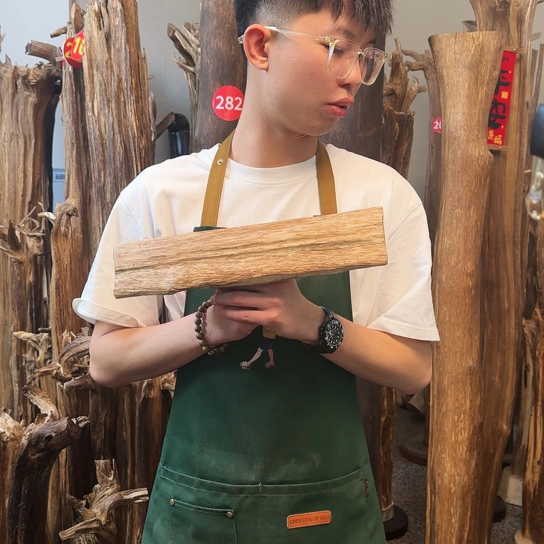 沉香摆件天然沉香原木摆件➕底座