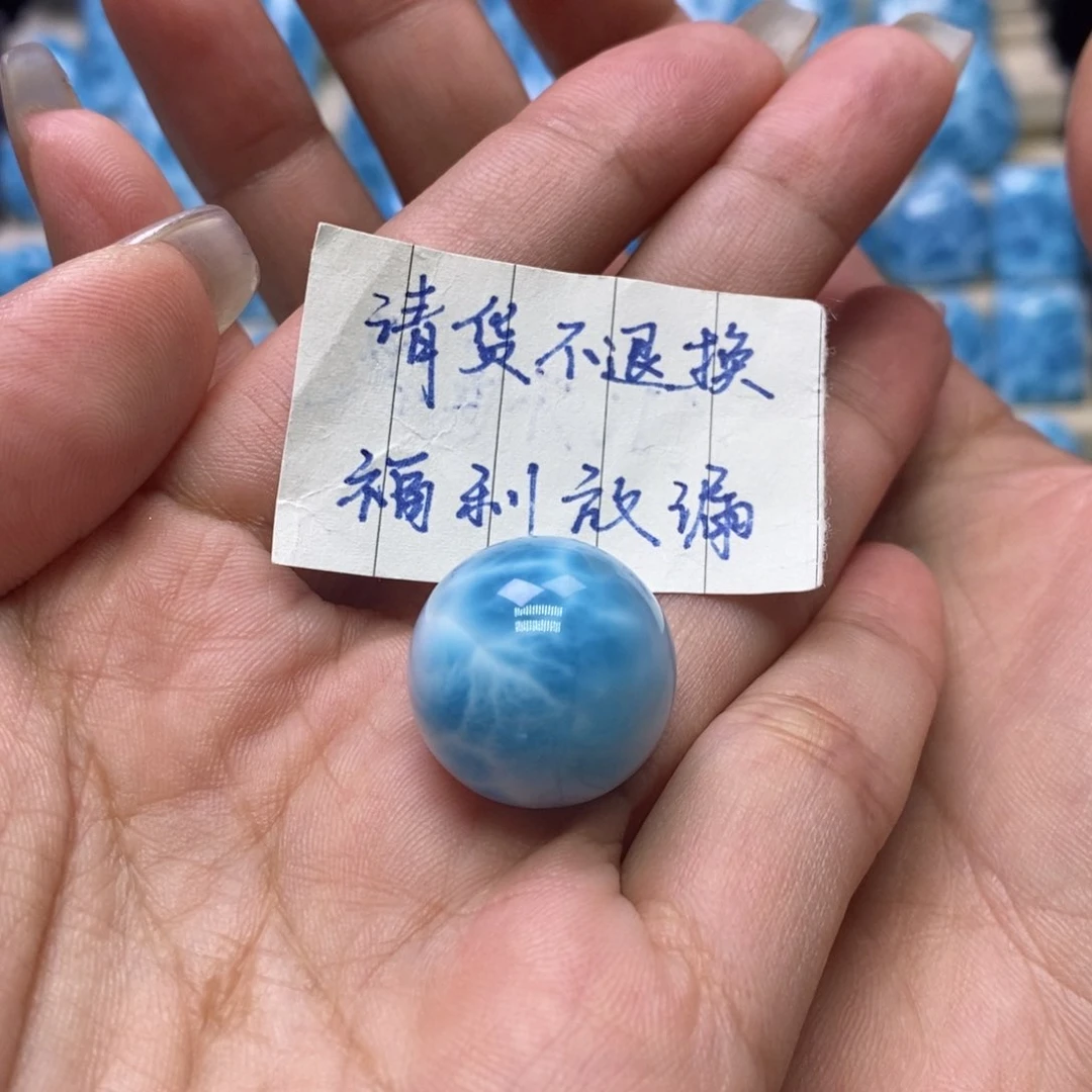 璐***针钠钙石（海纹石）未镶嵌颈饰