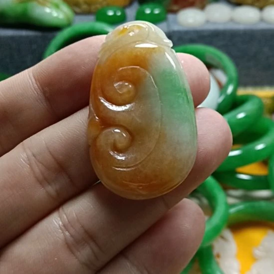 未镶嵌挂件翡翠翡翠