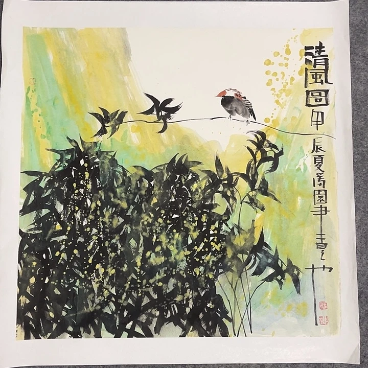 国画花鸟画作品欣赏