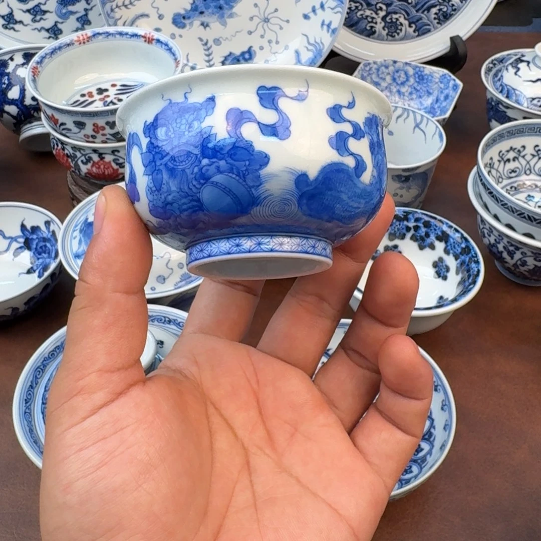 摆件陶双师卢氏杯