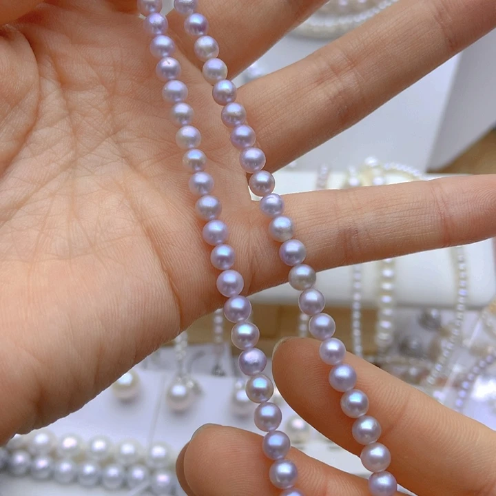 淡水珍珠颈饰未镶嵌软*