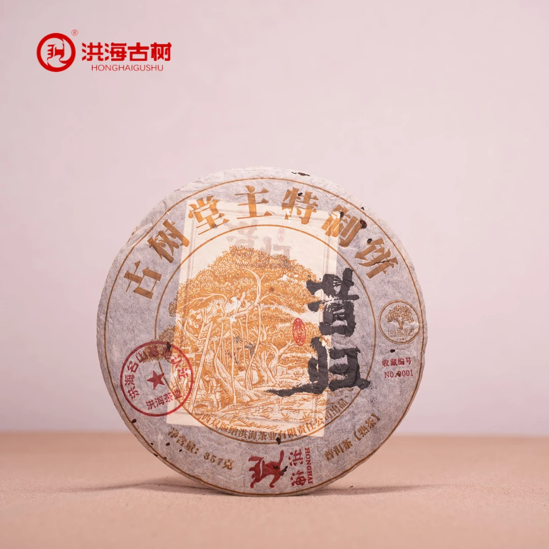 【央广非遗】洪海|2008年昔归古树普洱茶熟茶357g