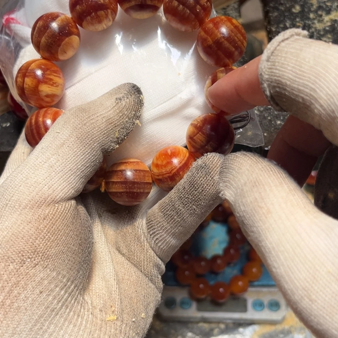 松木（琥珀木）手串/手链2.0树根