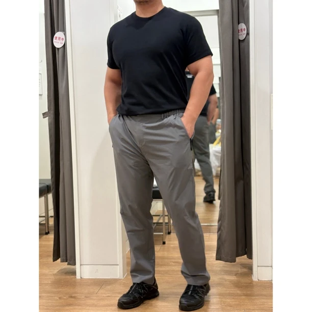 【超模裤】纯色长裤速干夏季商务休闲弹力运动速干裤休闲裤透气弹力