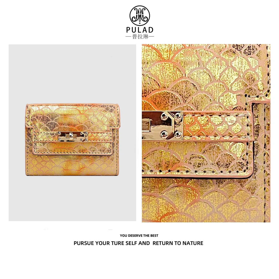 【工厂直销】春夏轻奢定制经典款女士mini小卡包627