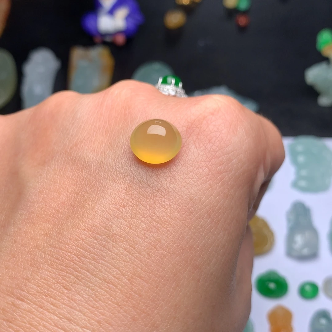 定制翡翠未镶嵌蛋面