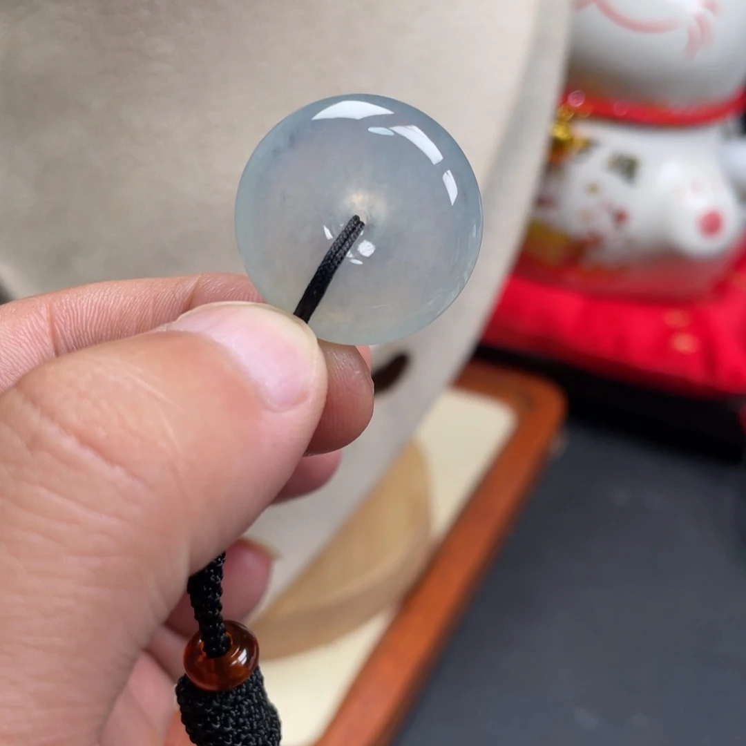 翡翠未镶嵌颈饰24.1/6.5