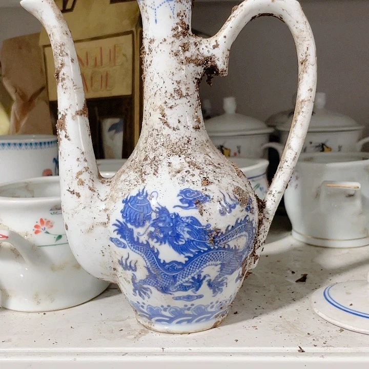 鲈***鱼瓷片陶瓷景德镇工艺品