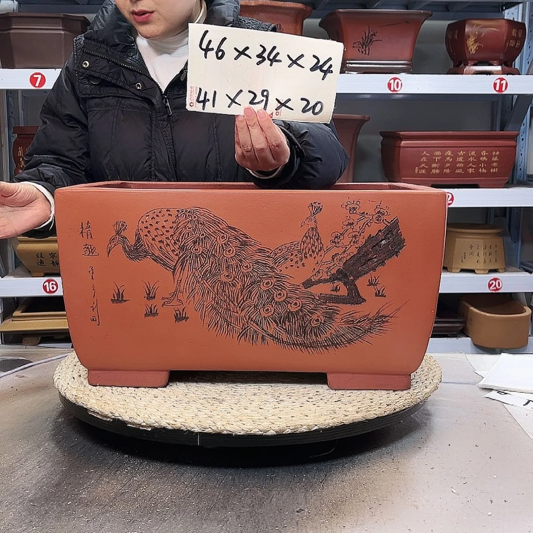 紫砂花盆紫砂花盆