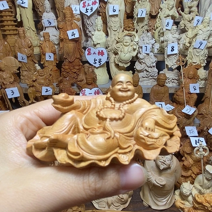 柏木（崖柏）弥勒 瑕疵