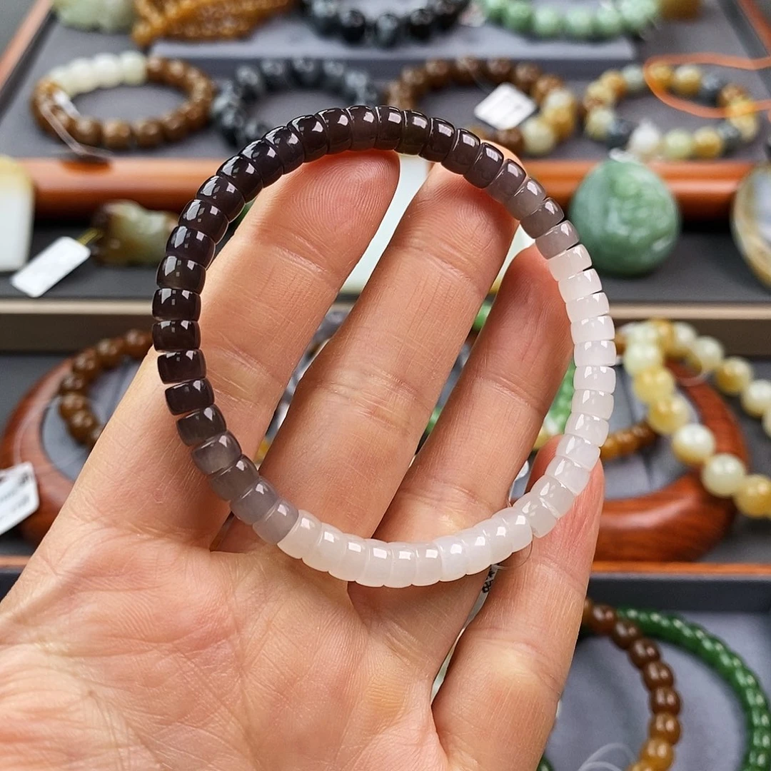 和田玉手链未镶嵌