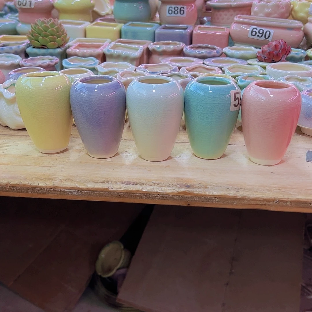 陶瓷花盆当场凑满12包邮