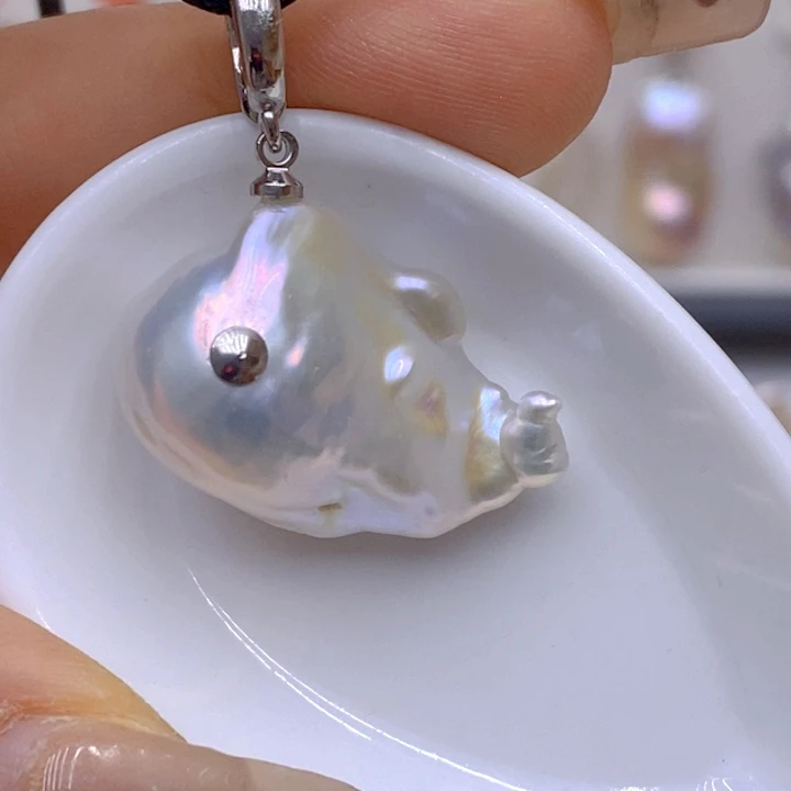 吊坠(赠链)淡水珍珠未镶嵌