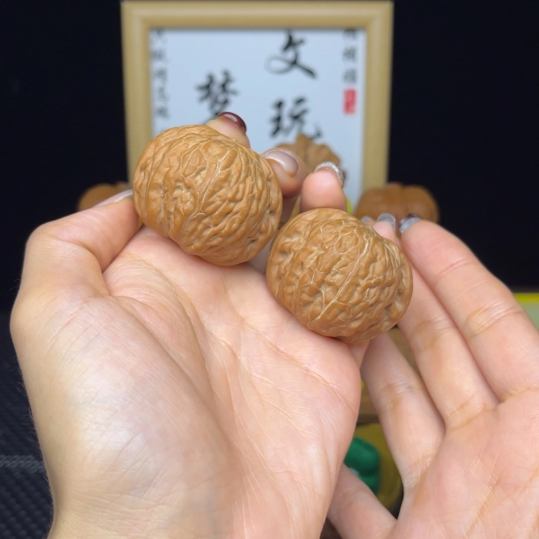 文玩核桃吊坠铁锤妹妹41➕全白茬