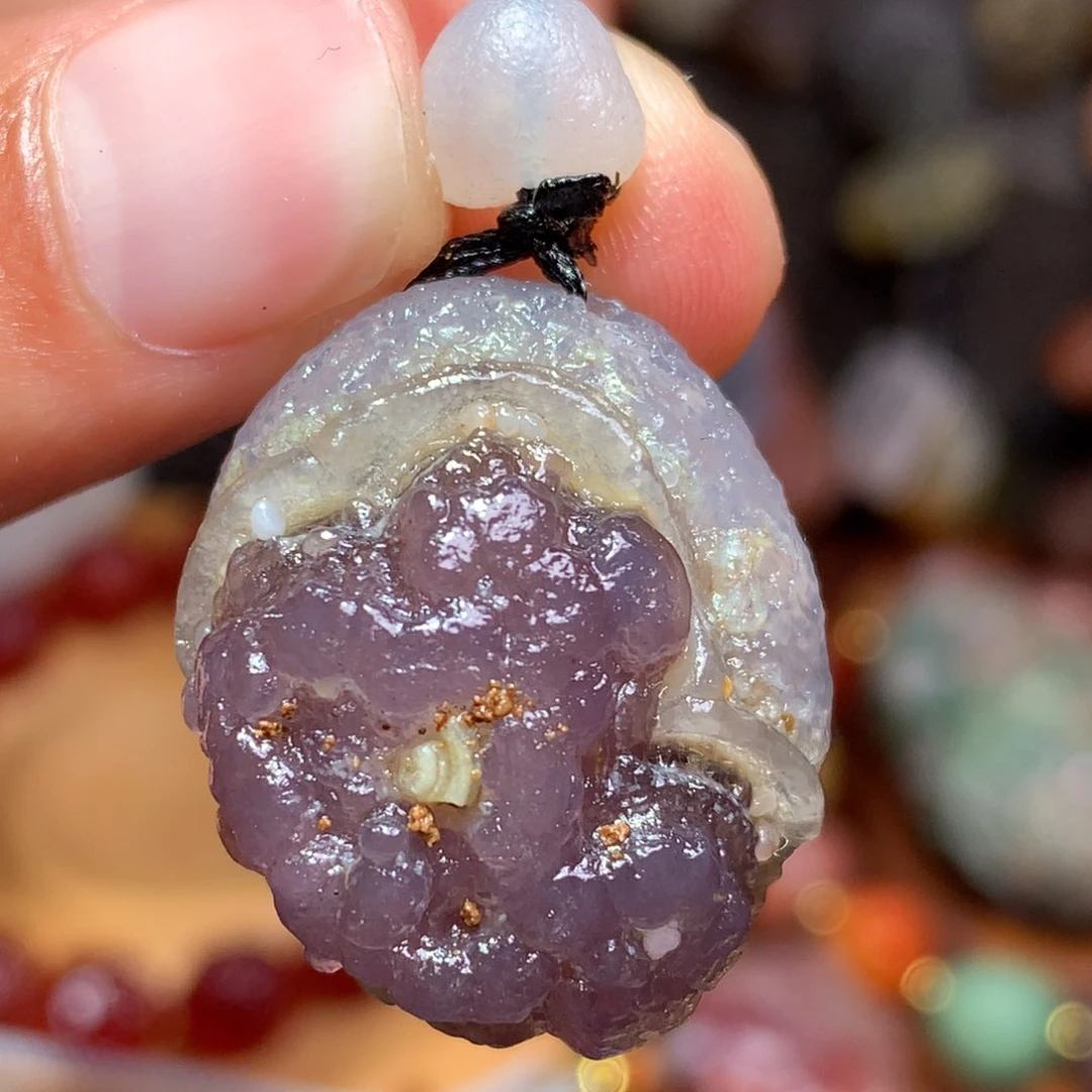 未镶嵌玛瑙/玉髓珠宝半成品