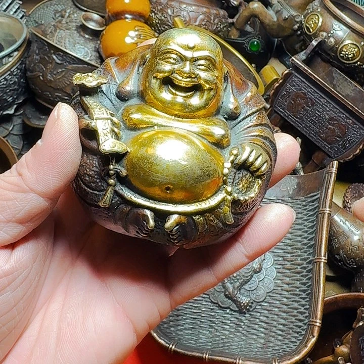 铜器摆件收收藏藏