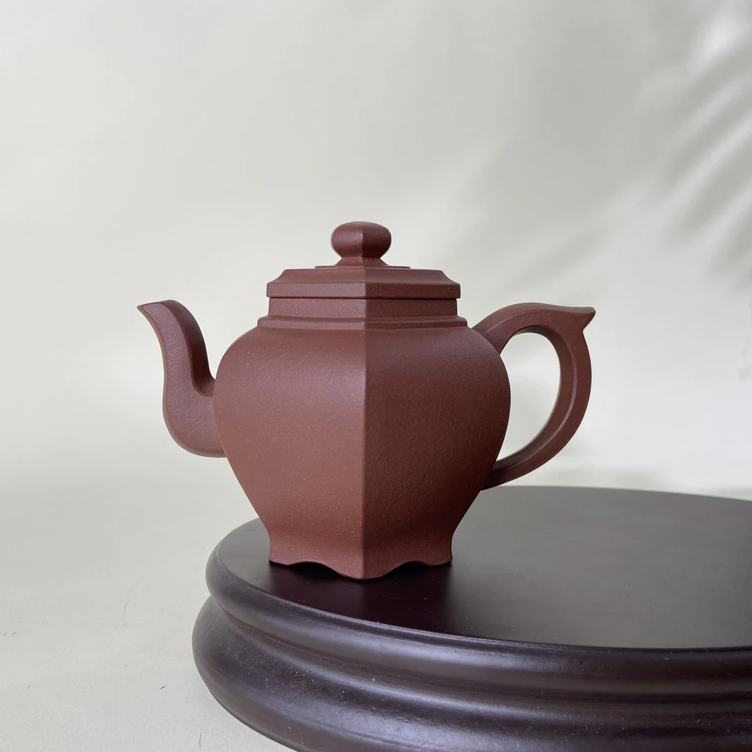 宜兴手工紫砂陶 茶壶GS3786-4