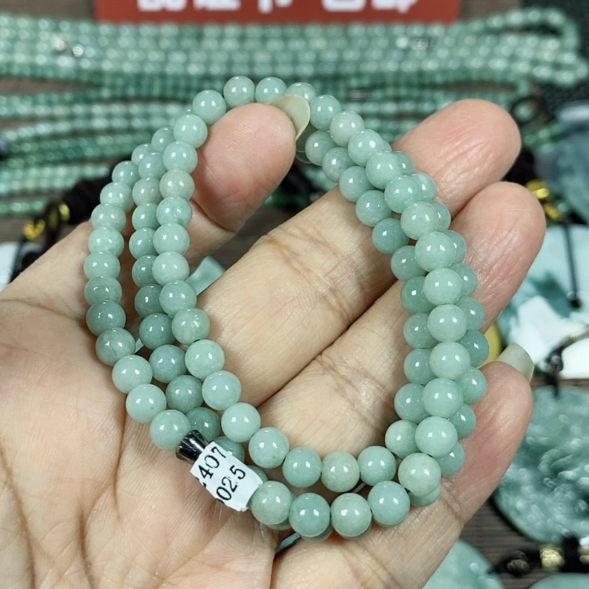 【闪购商品】翡翠颈饰未镶嵌玉项链卡5.8长55厘米