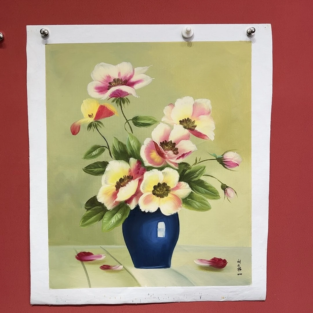 油画刘文桂油画作品