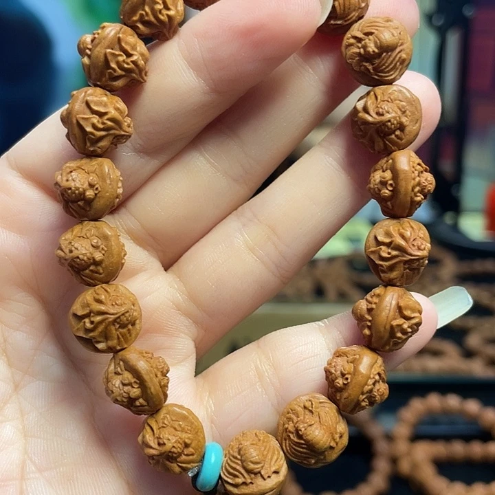手串/手链橄榄核龙纹