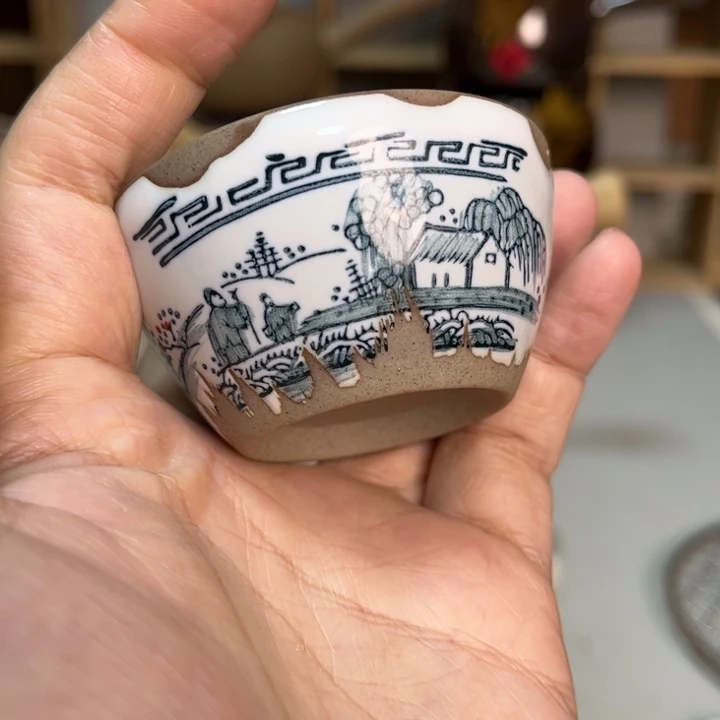 壶老段烧陶瓷茶器