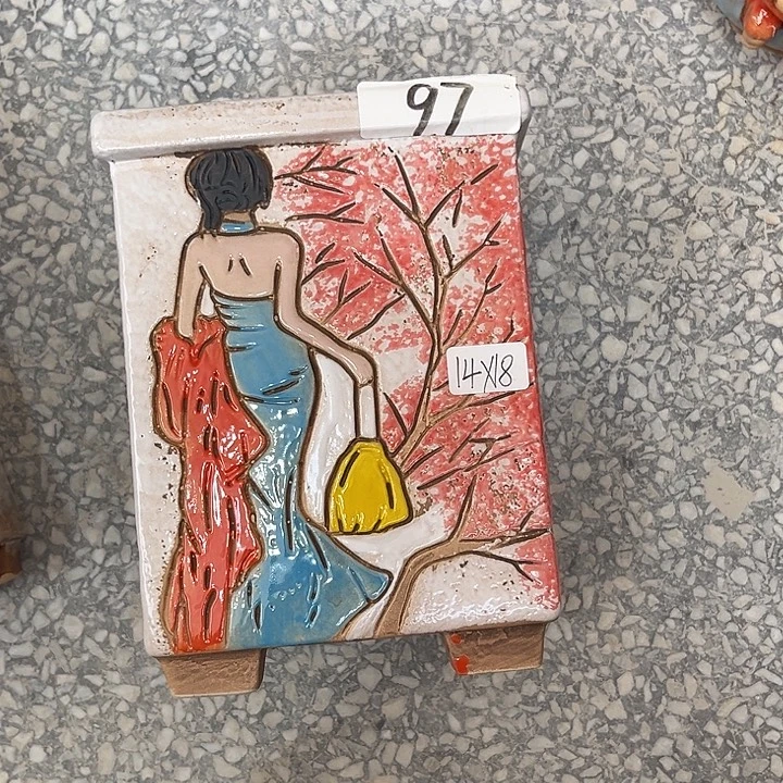 粗陶材质多肉花盆发货两个